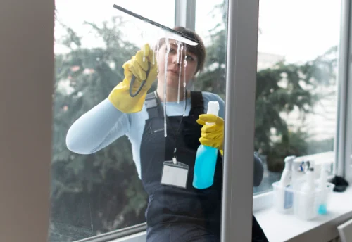 Nettoyage de vitres intérieures et extérieures à Tours
